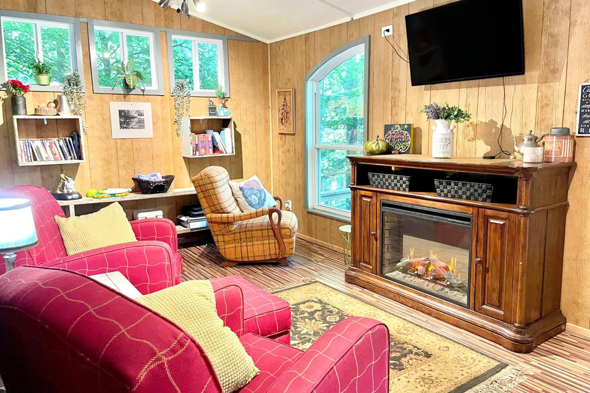 Coffee Creek Cabin Sautee Nacoochee Buitenkant foto