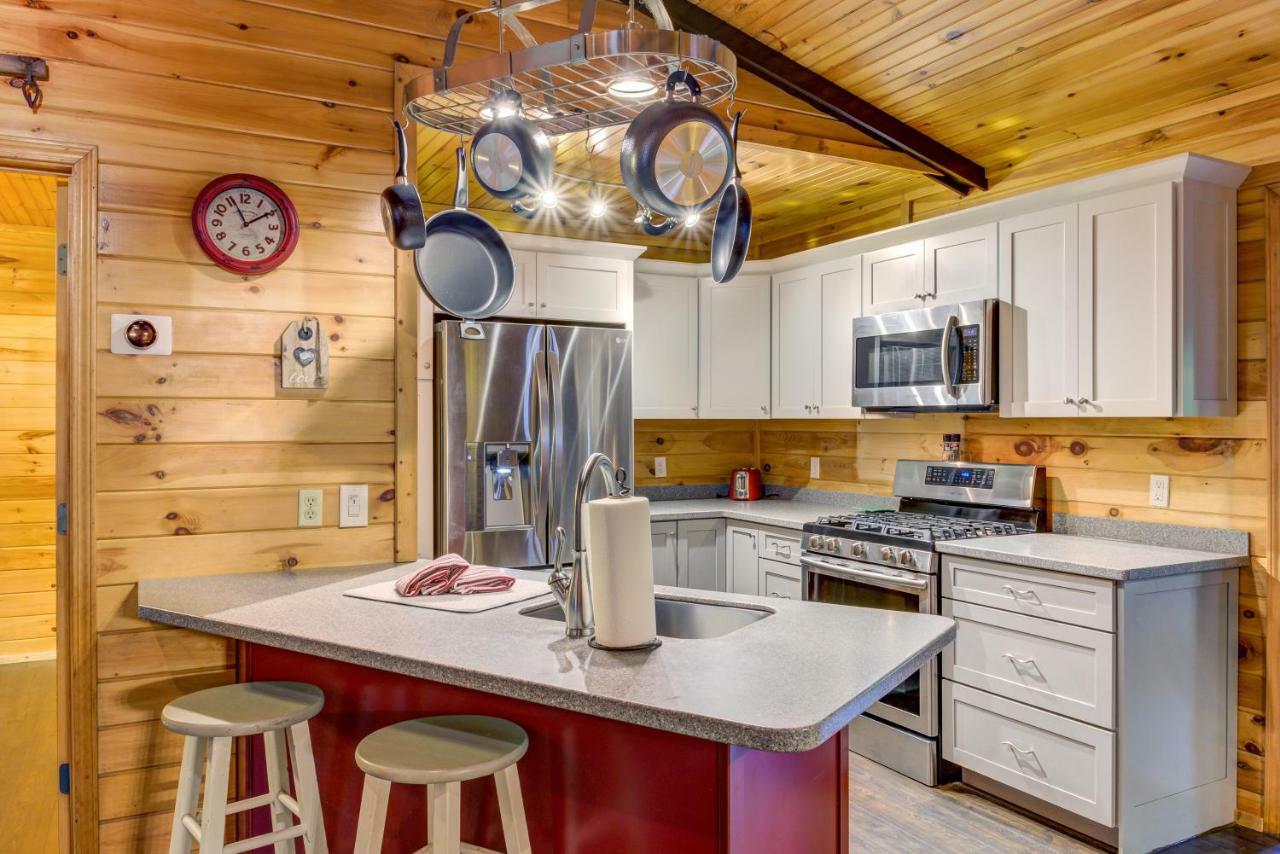 Coffee Creek Cabin Sautee Nacoochee Buitenkant foto