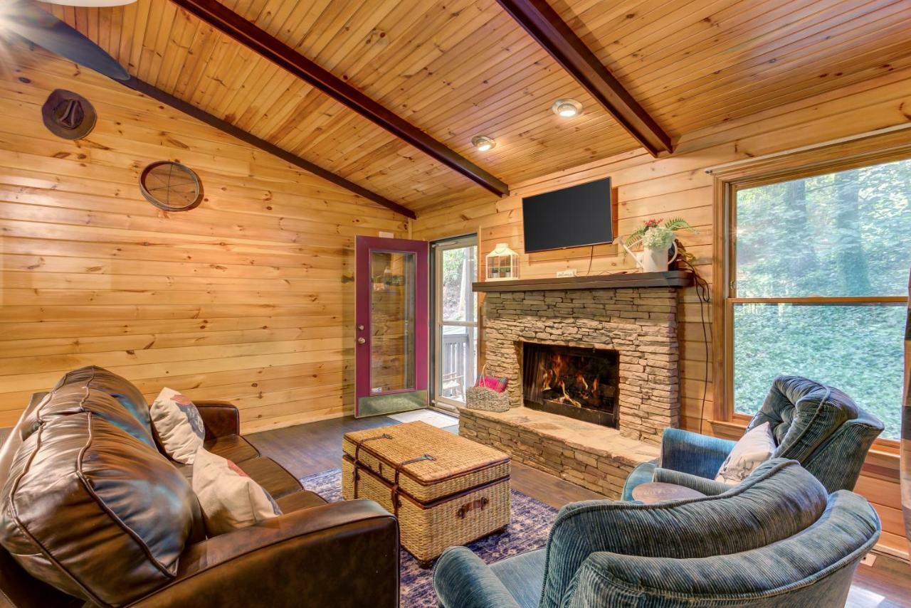 Coffee Creek Cabin Sautee Nacoochee Buitenkant foto