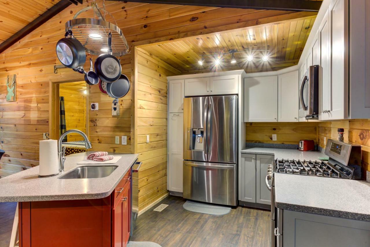 Coffee Creek Cabin Sautee Nacoochee Buitenkant foto