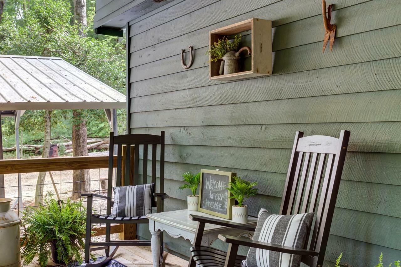 Coffee Creek Cabin Sautee Nacoochee Buitenkant foto