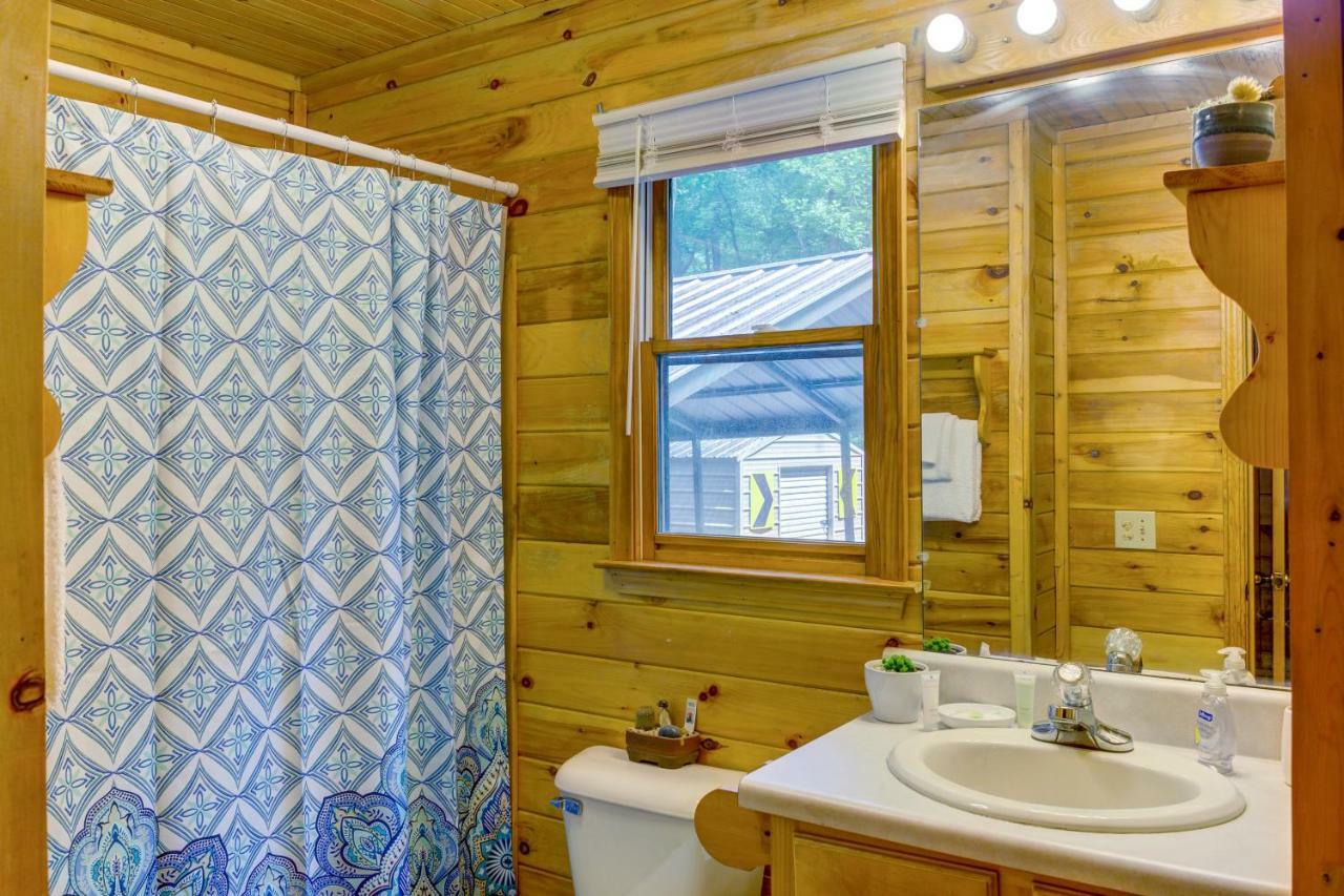 Coffee Creek Cabin Sautee Nacoochee Buitenkant foto