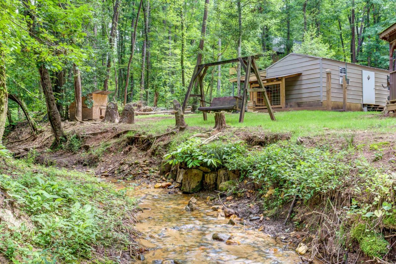 Coffee Creek Cabin Sautee Nacoochee Buitenkant foto
