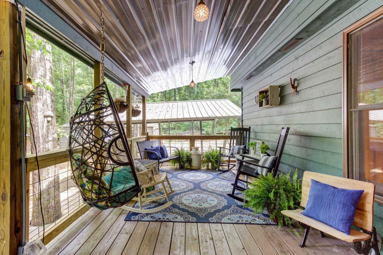 Coffee Creek Cabin Sautee Nacoochee Buitenkant foto