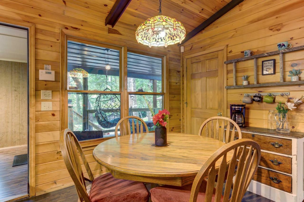 Coffee Creek Cabin Sautee Nacoochee Buitenkant foto