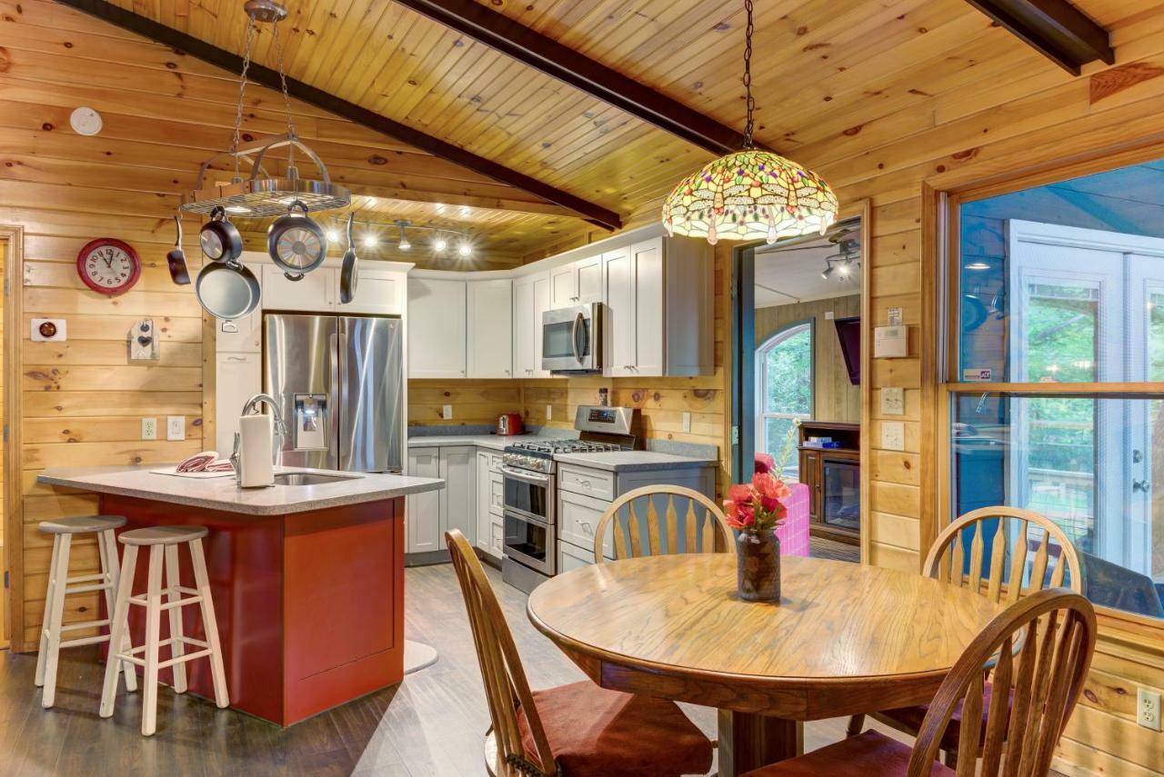 Coffee Creek Cabin Sautee Nacoochee Buitenkant foto